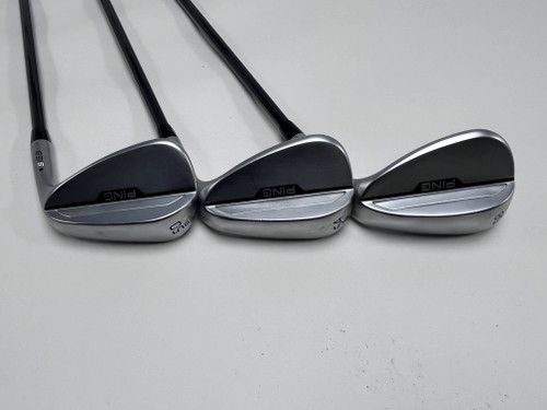 Ping s159 Chrome Wedge Set 50* 12 | 54* 12 58* 10 Recoil Dart F3 Regular RH, 1 of 12