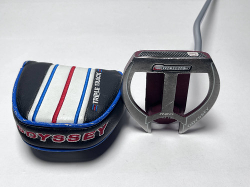 Odyssey O-Works Red 2-Ball Fang Putter 35" Mens RH HC, 1 of 12