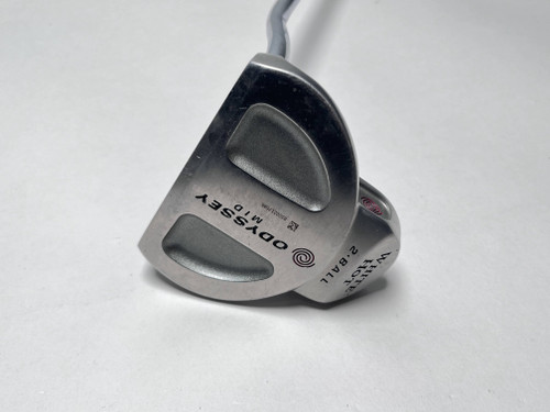 Odyssey White Hot 2-Ball Mid Putter 41" Mens RH WINN 17" Grip, 1 of 12