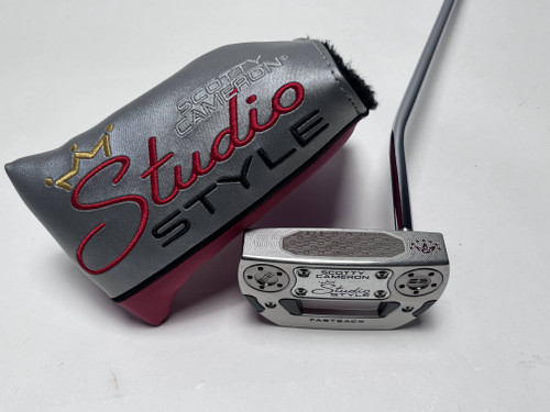 Scotty Cameron Studio Style Fastback 2025 Putter 38" SuperStroke Flatso 17 RH HC, 1 of 12