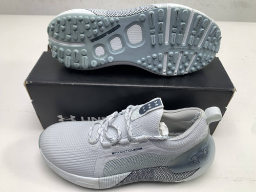 Under Armour Phantom Waterproof Golf Shoes White Men's SZ 9 (EU 42.5) NIB, 1 of 12