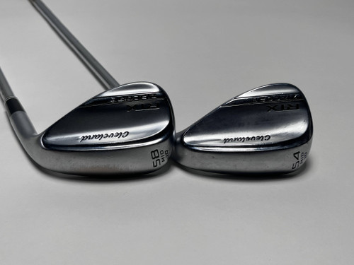 Cleveland RTX ZipCore Tour Satin Wedge Set 54*10 | 58*10 DG Spinner RH, 1 of 12