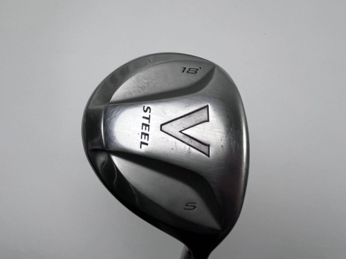 TaylorMade V Steel 5 Fairway Wood 18* MAS2 Regular Graphite Mens RH, 1 of 12