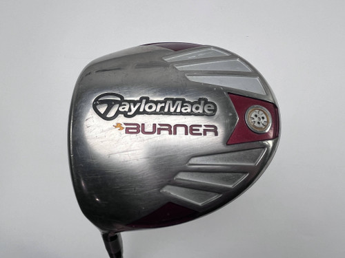 LEFTY TaylorMade Burner 460 2007 Driver 9.5* REAX 50g Stiff LH Midsize Grip, 1 of 12