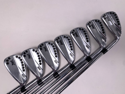 PXG 0311 Forged Chrome Iron Set 4-PW KBS Tour 120 Stiff RH Midsize Grips, 1 of 12