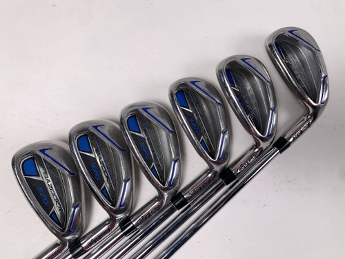 Tour Edge Bazooka 370 Iron Set 5-PW Uniflex Steel Mens RH, 1 of 12