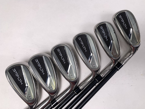 TaylorMade Stealth HD Iron Set 6-PW+GW KBS Max Graphite Iron 65 Regular RH, 1 of 12