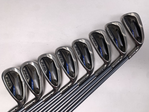 Ping G30 Iron Set 5-PW+UW+SW Black Dot TFC 419 Soft Regular Senior Graphite RH, 1 of 12