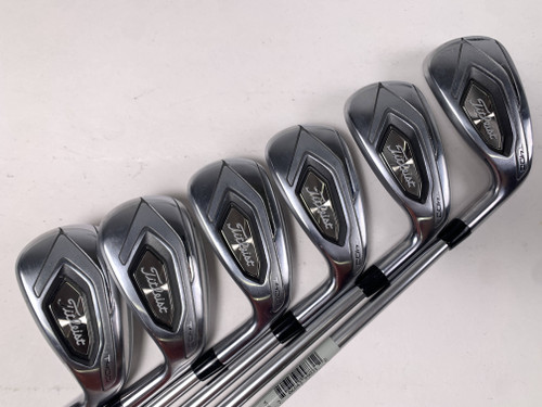 Titleist T400 Iron Set 6-9+43+49 Fubuki MV Series Senior Graphite Mens RH NO PW, 1 of 12
