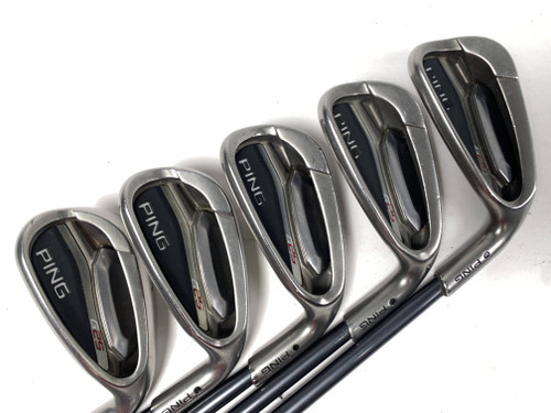 Ping G25 Iron Set 7-PW+SW Black Dot TFC 80i Soft Regular Regular Graphite RH, 1 of 12