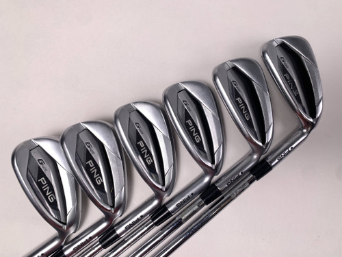 Ping G425 Iron Set 6-PW+AW Black Dot Nippon AWT 2.0 Stiff Steel Mens RH, 1 of 12