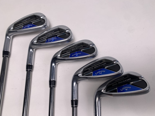 LEFTY Callaway Big Bertha REVA Womens Iron Set 7-PW+AW RCH 45 Ladies Graphite LH, 1 of 12