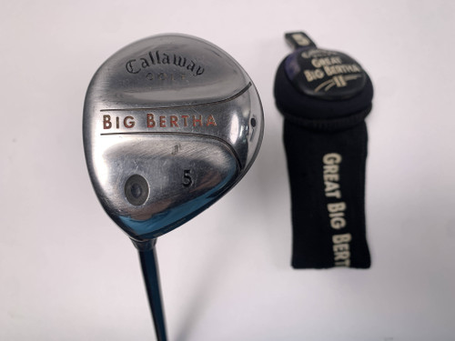 Callaway Big Bertha 2004 5 Fairway Wood 18* RCH 75w Firm Graphite Mens LH HC, 1 of 12