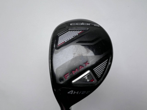 LEFTY Cobra F-Max Superlite 4 Hybrid 22* SuperLite 55g Regular Graphite Mens LH, 1 of 12