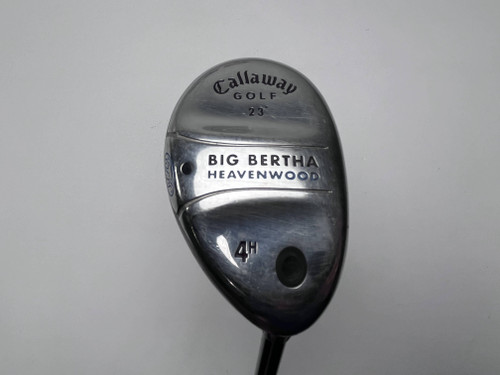 Callaway Big Bertha Heavenwood 4 Hybrid 23* Big Bertha Gems 55 55g Ladies RH, 1 of 12