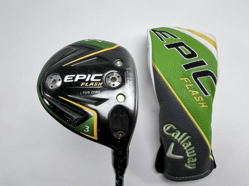 Used Callaway EPIC Flash Sub Zero Golf Fairway Woods | StickHawk