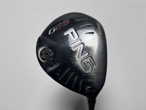 Ping G25 5 Fairway Wood 18* TFC189 Regular Graphite Mens RH, 1 of 12