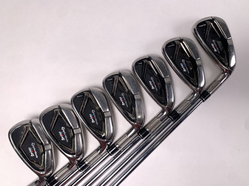 TaylorMade M4 Iron Set 4-PW KBS Max Regular Steel Mens RH, 1 of 12