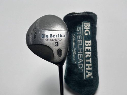 Callaway Big Bertha Steelhead 3 Fairway Wood Gems 99 Ladies Graphite Womens RH, 1 of 12
