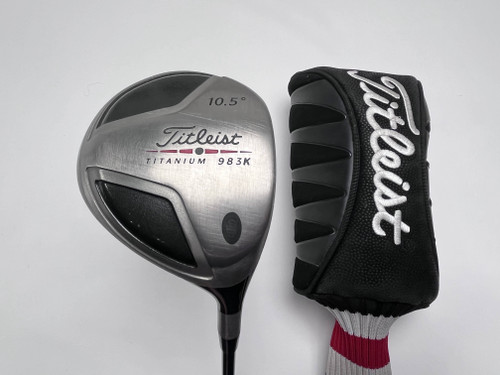 Titleist 983 K Driver 10.5* Graphite Design YS-6 Extra Stiff Graphite Mens RH HC, 1 of 12