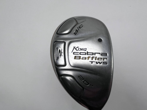 Cobra Baffler TWS 2009 3 Hybrid 20* Aldila DVS-HL 65g Stiff Graphite Mens RH, 1 of 12