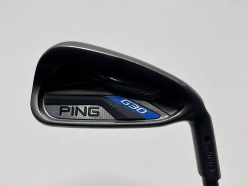 Ping G30 Single 6 Iron Black Dot TFC 419 Soft Regular Senior Graphite Mens RH, 1 of 12