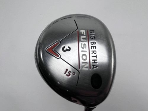 Callaway Big Bertha Fusion 3 Fairway Wood 15* Aldila NVS Orange 55g Stiff RH, 1 of 12