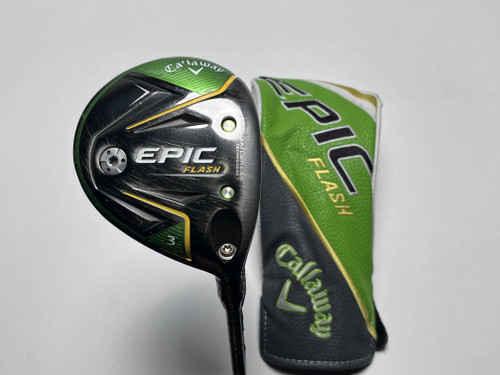 Callaway EPIC Flash 3 Fairway Wood 15* Project X EvenFlow 6.0 65g Stiff RH HC, 1 of 12