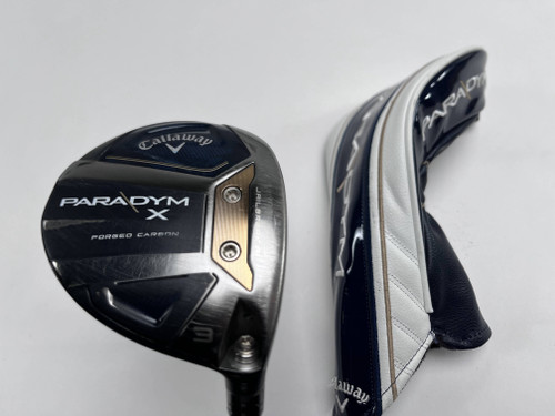 Callaway Paradym X 3 Fairway 15* HZRDUS 6.0 Gen 4 Dual Torsional Stiff RH HC, 1 of 12