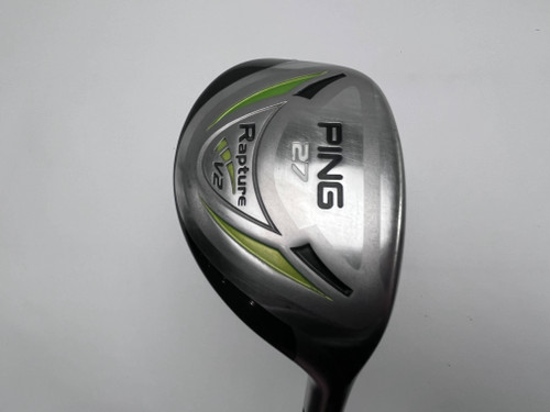 Ping Rapture V2 Hybrid 27* Mitsubishi Rayon JAVLNFX Mh7 Stiff Graphite Mens RH, 1 of 12