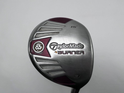 TaylorMade Burner Steel 2007 3 Fairway Wood 15* REAX SuperFast 50g Stiff RH, 1 of 12