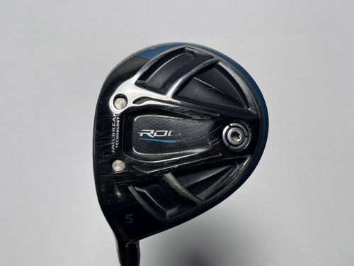 LEFTY Callaway Rogue 5 Fairway Wood 18* Aldila Quaranta 50g Senior LH, 1 of 12