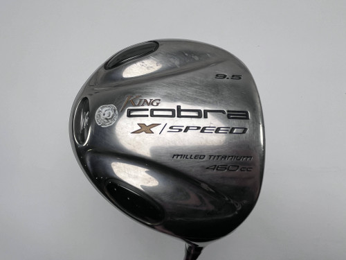 Cobra X Speed Driver 9.5* Aldila NV-X 80g Stiff Graphite Mens RH Oversize Grip, 1 of 12