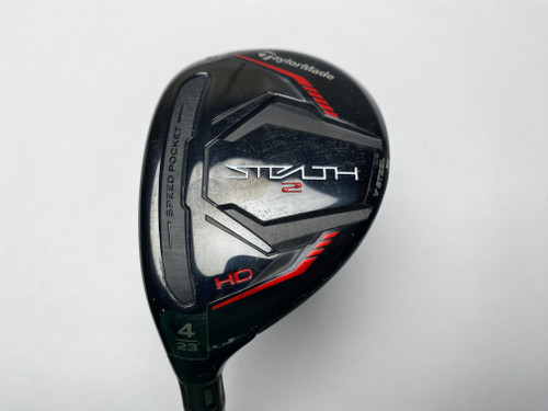 TaylorMade Stealth 2 HD 4 Hybrid 23* Fujikura Speeder NX 50g Regular Graphite LH, 1 of 12