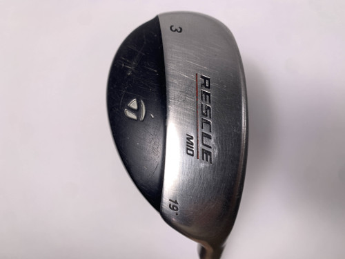 TaylorMade Rescue Mid 3 Hybrid 19* 65g Stiff Graphite Mens RH, 1 of 12