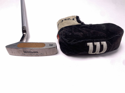 LEFTY Wilson Fatshaft Copper Insert Putter 35" Mens LH HC, 1 of 12
