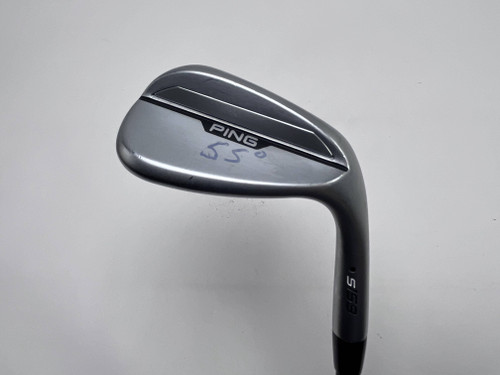 Ping s159 Chrome Wedge 55* 12 Bounce S-Grind Black Dot Alta Regular Graphite RH, 1 of 12