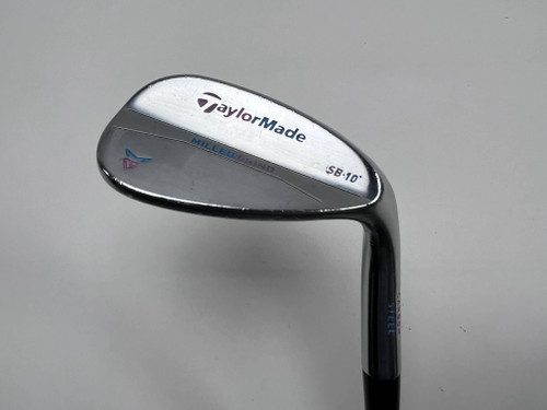 TaylorMade Milled Grind Satin Chrome Wedge 60* 10 Bounce S Dynamic Gold Steel RH, 1 of 12