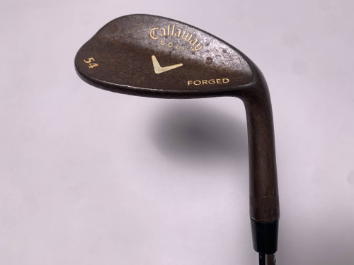 Callaway Forged Vintage Wedge 54* Rifle FCM 6.0 Stiff Steel Mens RH, 1 of 12