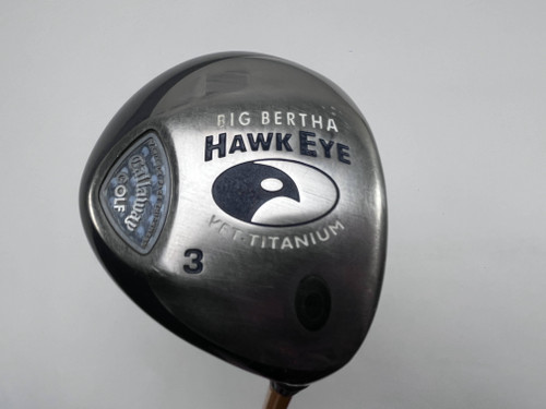 Callaway Hawkeye VFT 3 Fairway Wood 15* UST ProForce 75 Gold Regular RH, 1 of 12