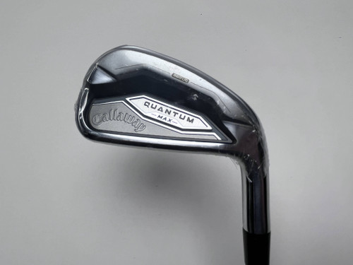 Callaway Quantum Max Single 7 Iron KBS Max 90g Stiff Steel Mens RH NEW, 1 of 12