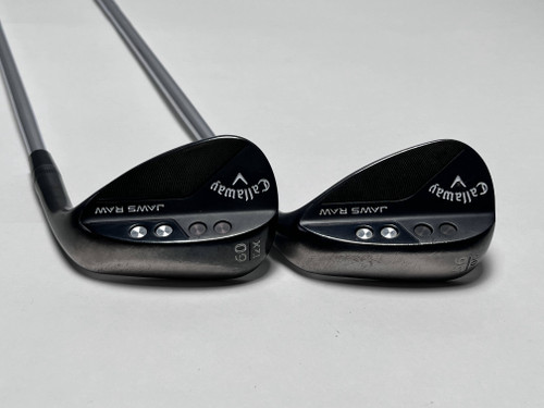 Callaway Jaws Raw Black Plasma Wedge Set 56*10 | 60*12 DG Spinner Tour Issue RH, 1 of 12