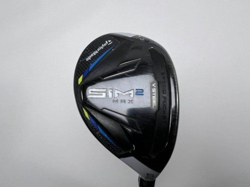 Used TaylorMade SIM2 MAX Rescue Golf Hybrids | StickHawk