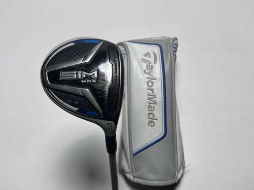 Used TaylorMade SIM MAX Golf Fairway Woods | StickHawk