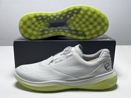 ECCO M LT1 Waterproof Golf Shoes White Men's SZ 11-11.5 (EU 45) NIB, 1 of 12