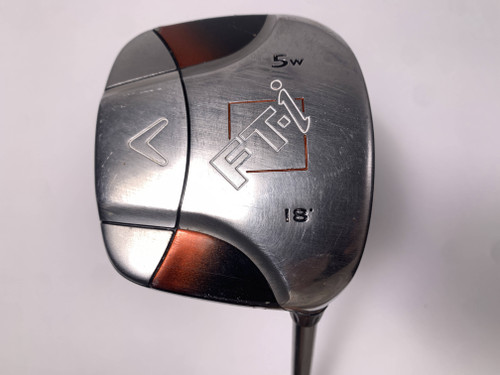 Callaway FT-i Squareway 5 Fairway Wood 18* Fujikura Sakura Ladies RH, 1 of 12