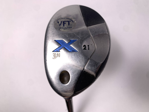 LEFTY Callaway X 3 Hybrid 21* 80g Regular Graphite Mens LH, 1 of 12