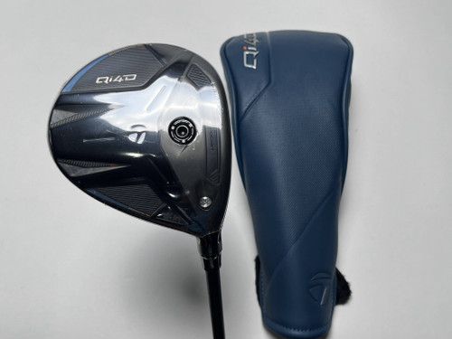 TaylorMade Qi4D 3 Fairway Wood 15* Mitsubishi Chemical Reax 50g Stiff RH HC NEW, 1 of 12