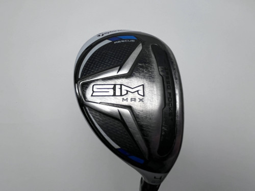 TaylorMade SIM MAX 4 Hybrid 22* Fujikura Ventus Blue 5A Senior Graphite Mens RH, 1 of 12