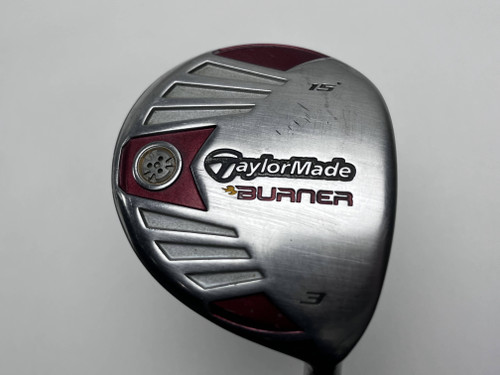 TaylorMade Burner Steel 2007 3 Fairway Wood 15* Aldila NV Green 105g Stiff RH, 1 of 12